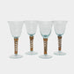 Rattan Stem Goblets