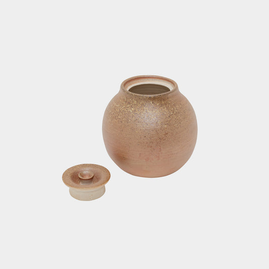 Pottery Jar with Lid