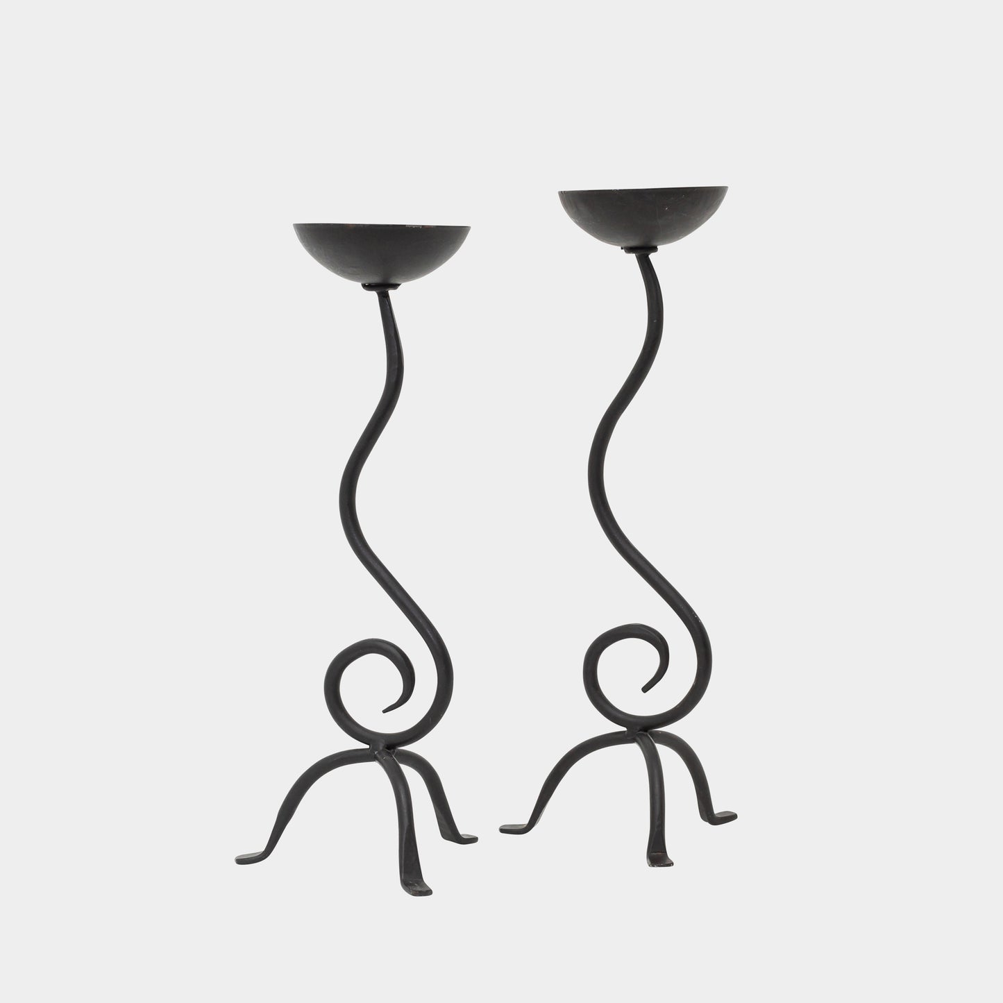 Wavy Spiral Candleholders