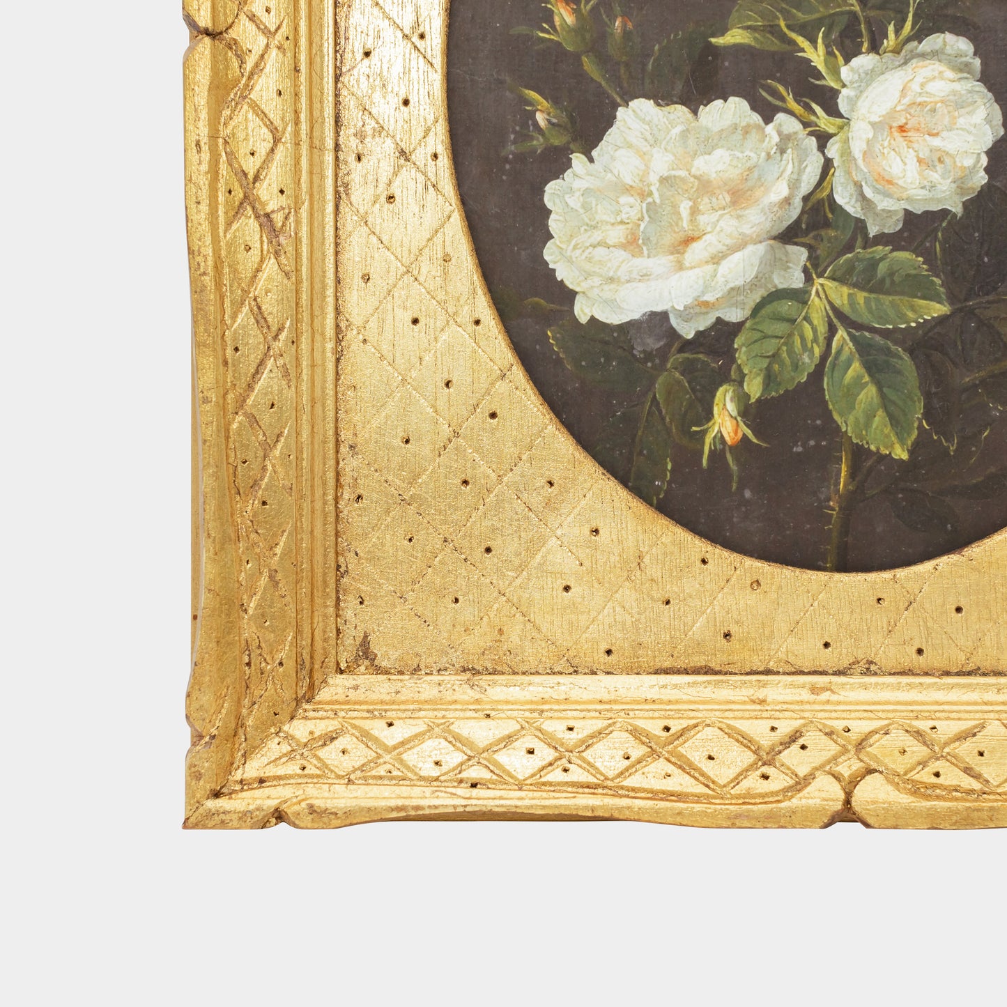 Gold Framed Vintage Floral Prints