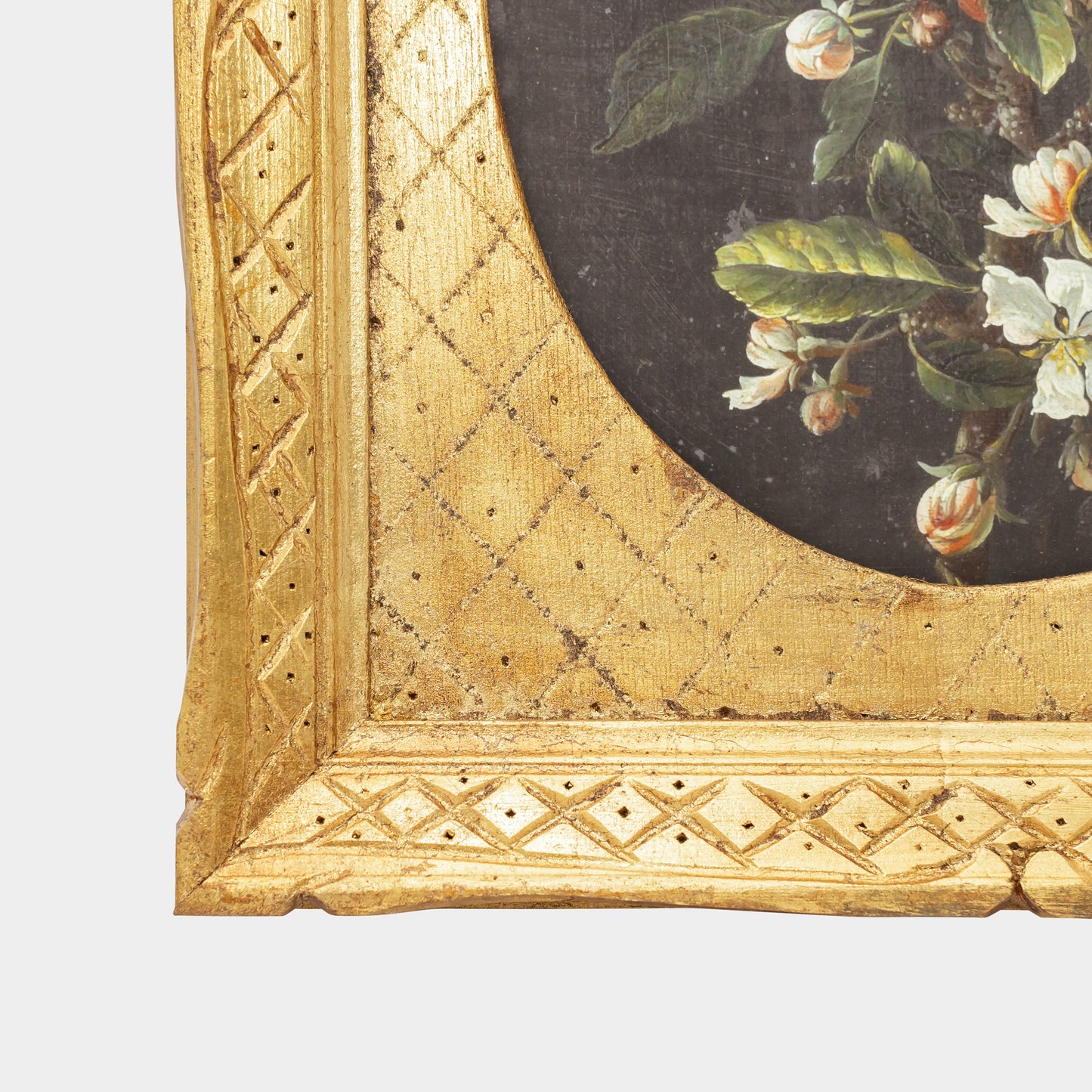 Gold Framed Vintage Floral Prints